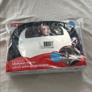 Skip Hop Black Backseat Mirror